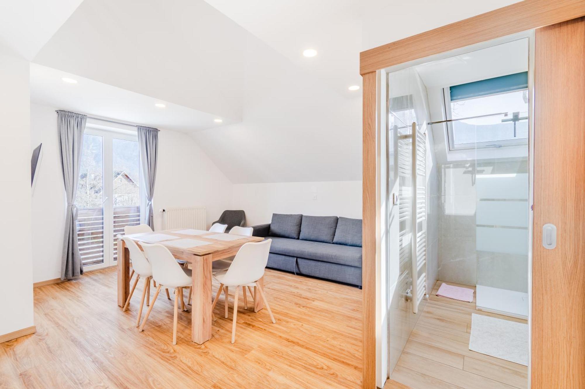 Apartments Skok With Rafting And Free Parking Bovec Bilik gambar
